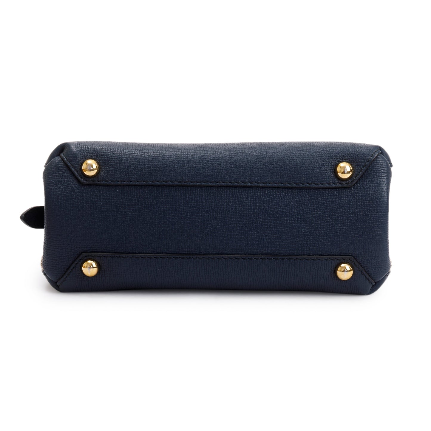 Burberry Blue Calfskin Small Camberley Bag