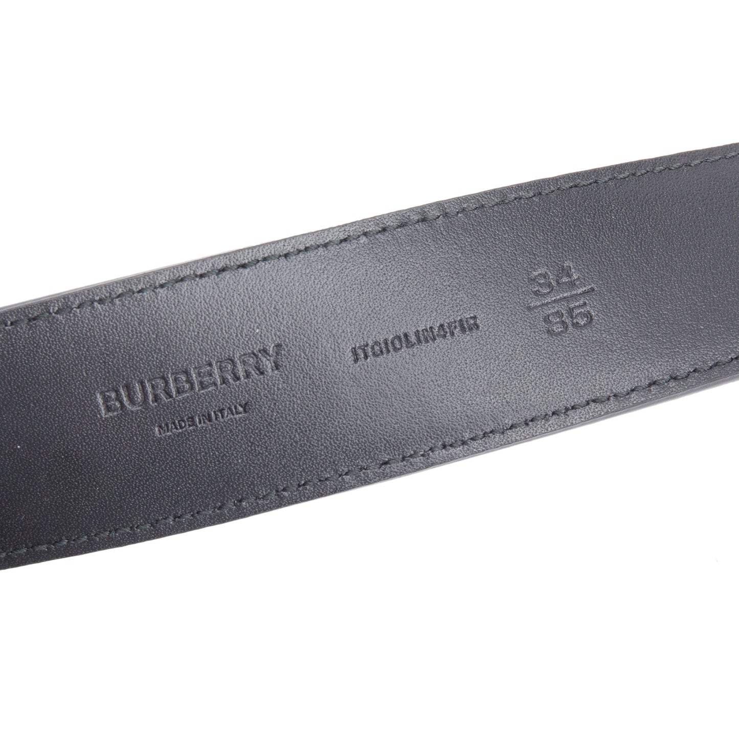 Burberry Brown TB Monogram Canvas Belt 85 34