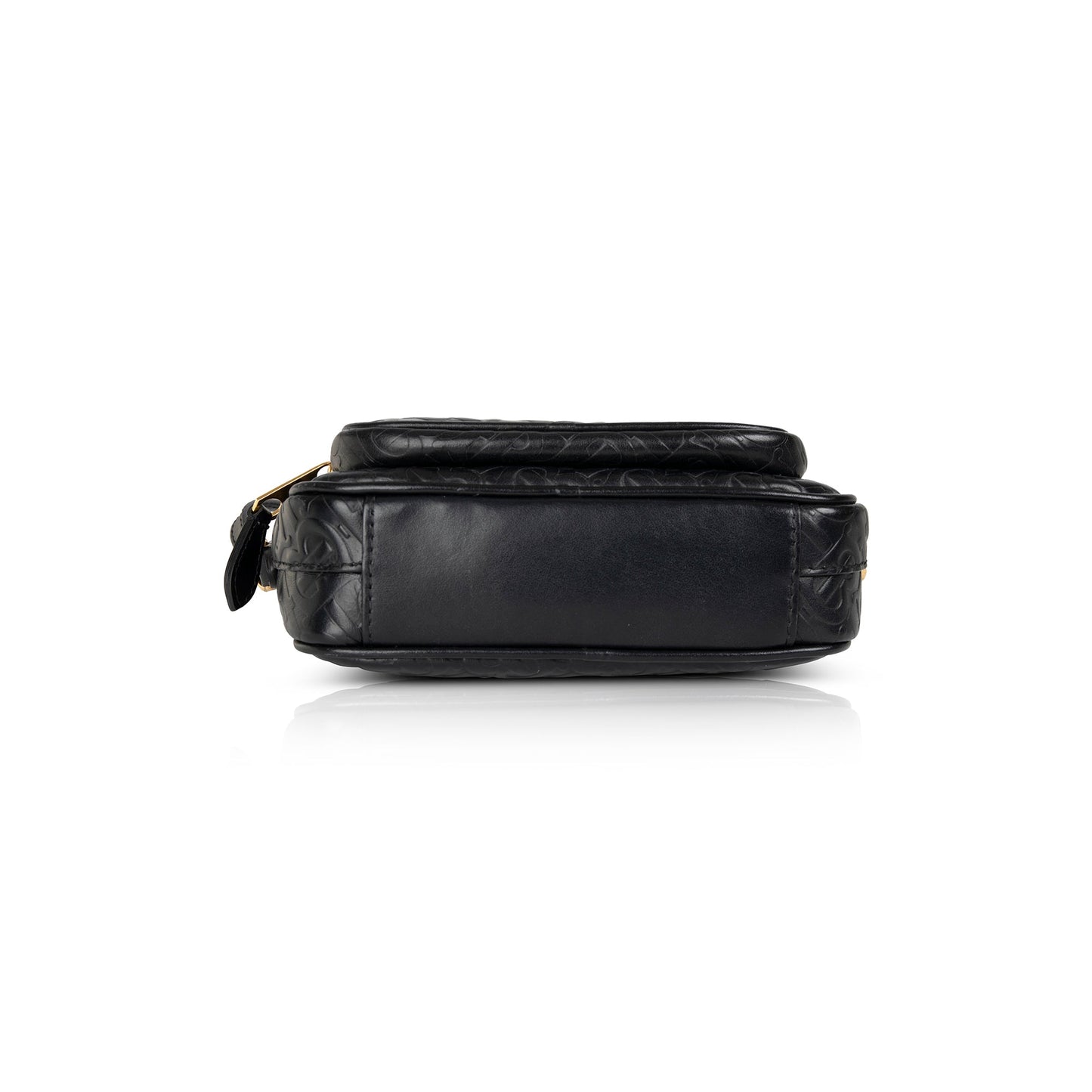 Burberry Embossed Leather TB Camera Crossbody