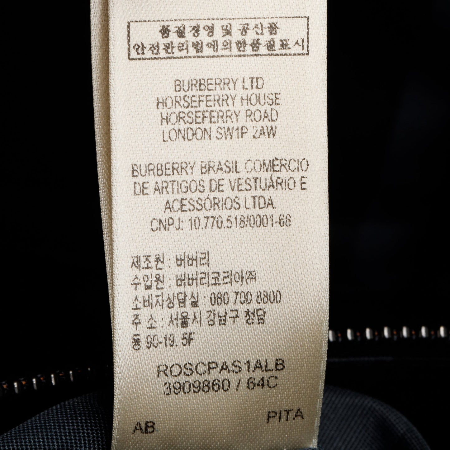 Burberry Green Newburg Leather Briefcase