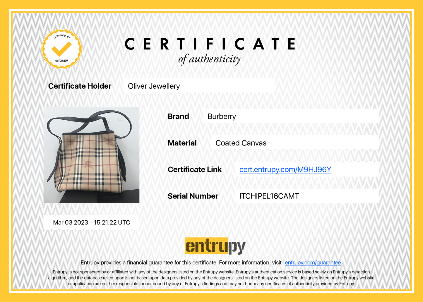 Burberry Haymarket Check Canterbury Tote