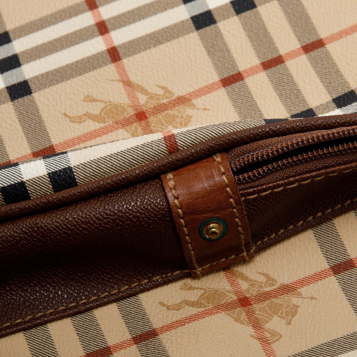 Burberry Haymarket Check Garment Bag