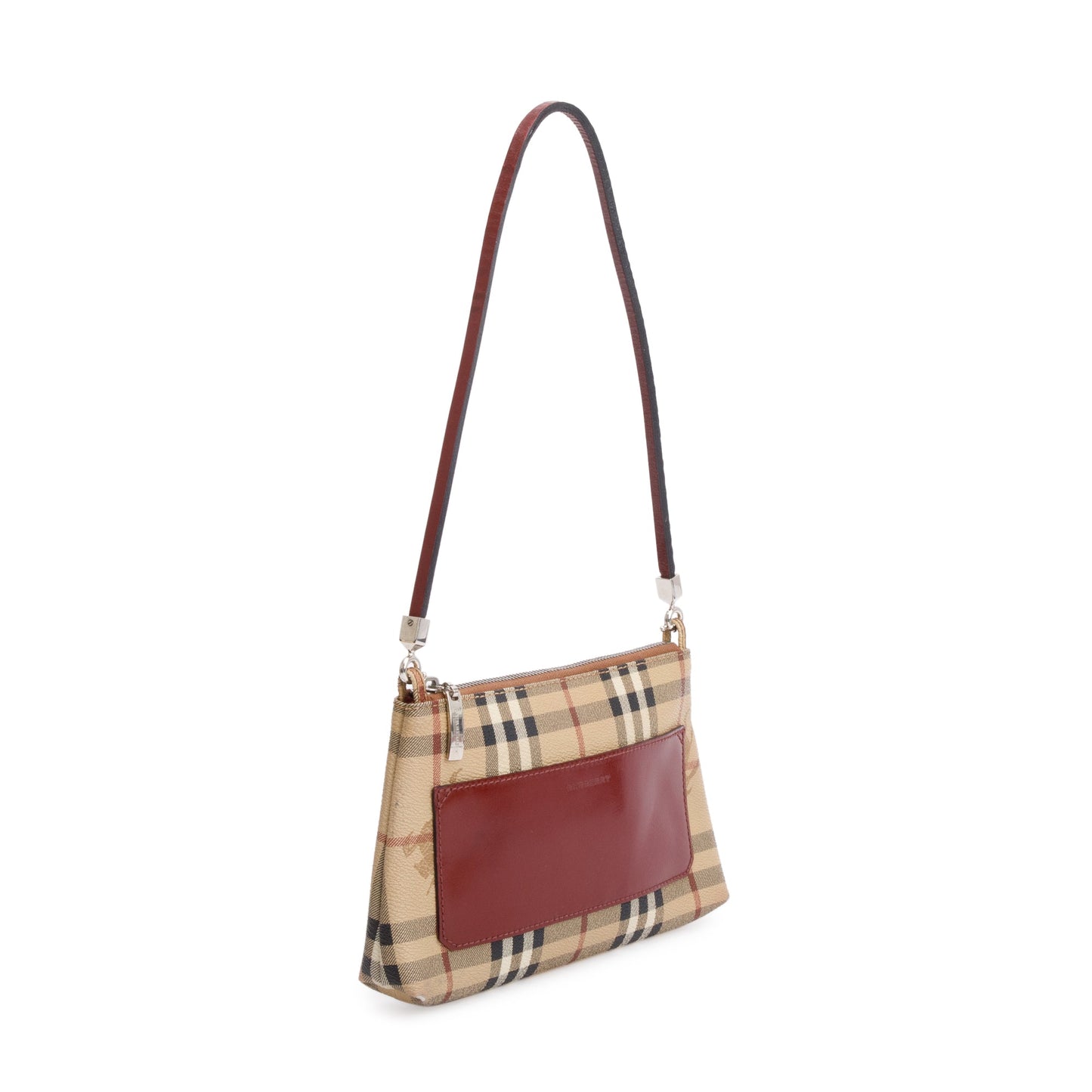 Burberry Haymarket Check Pochette Bag