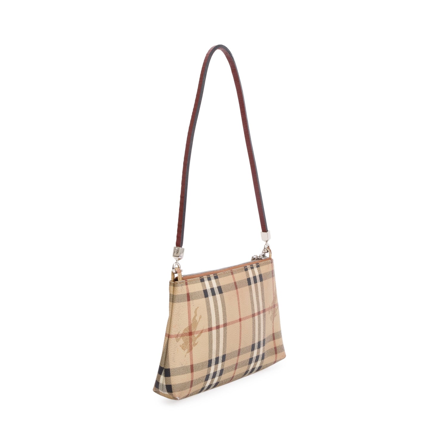 Burberry Haymarket Check Pochette Bag