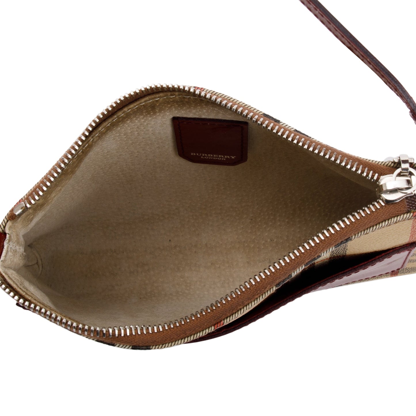 Burberry Haymarket Check Pochette Bag
