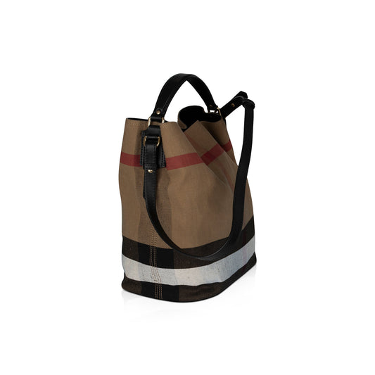 Burberry House Check Susanna Bucket Bag