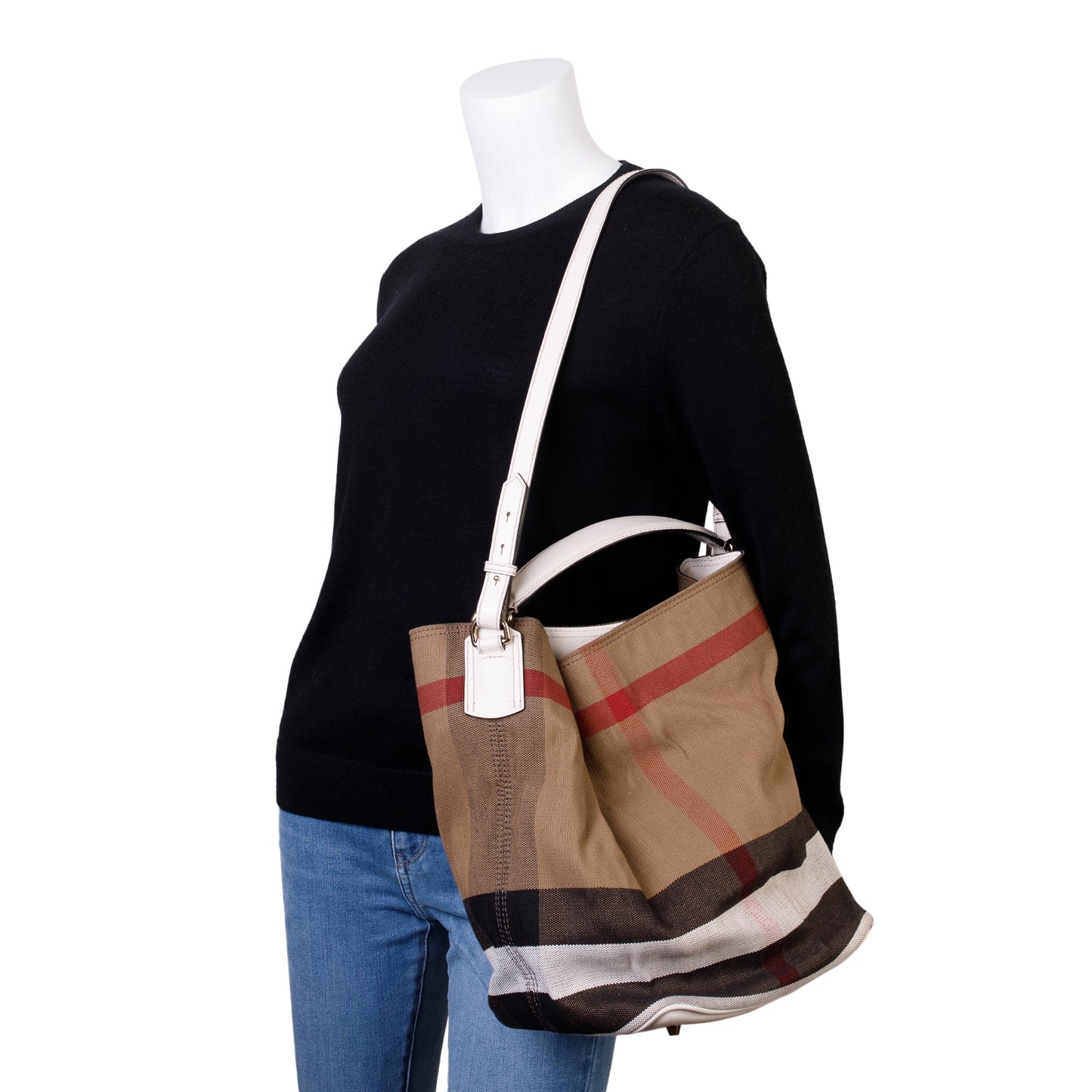 Burberry House Check Susanna Bucket Bag