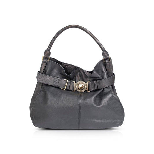Burberry Large Lambeth Leather Hobo