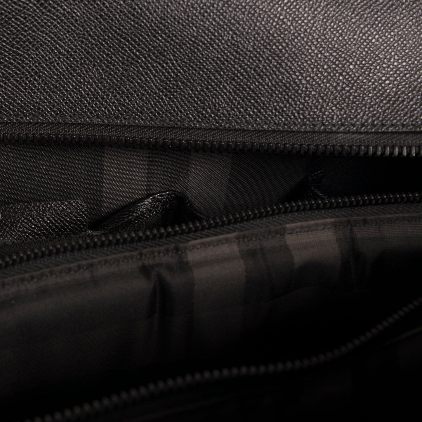 Burberry Large Textured Leather Briefcase