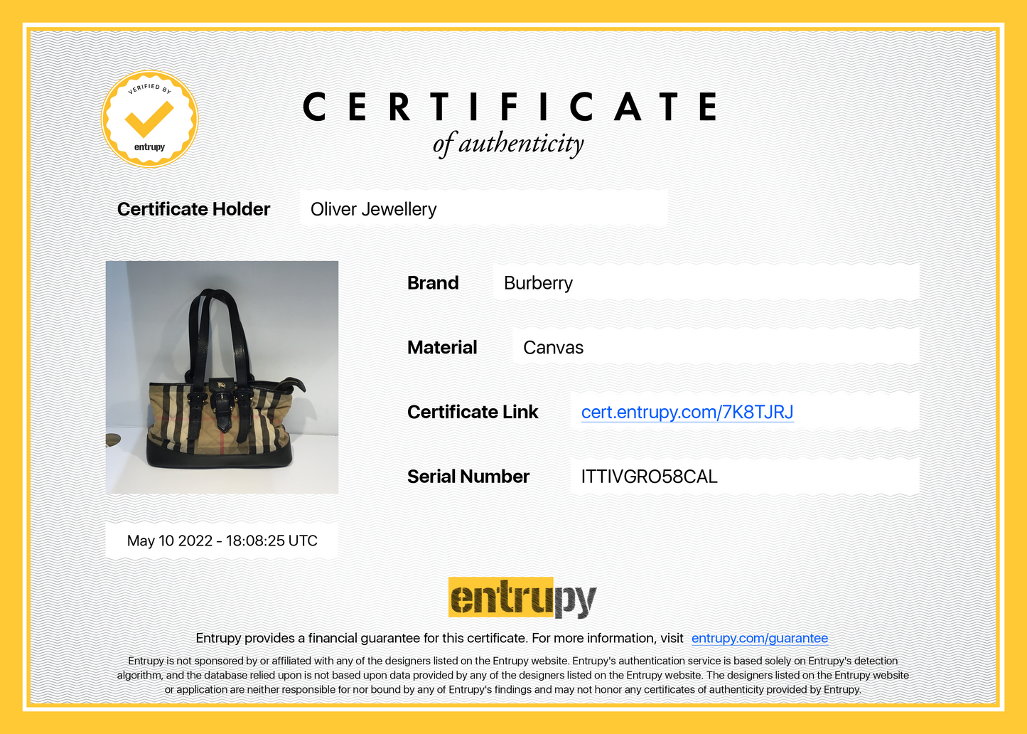 Burberry Leather-Trimmed House Check Shoulder Bag