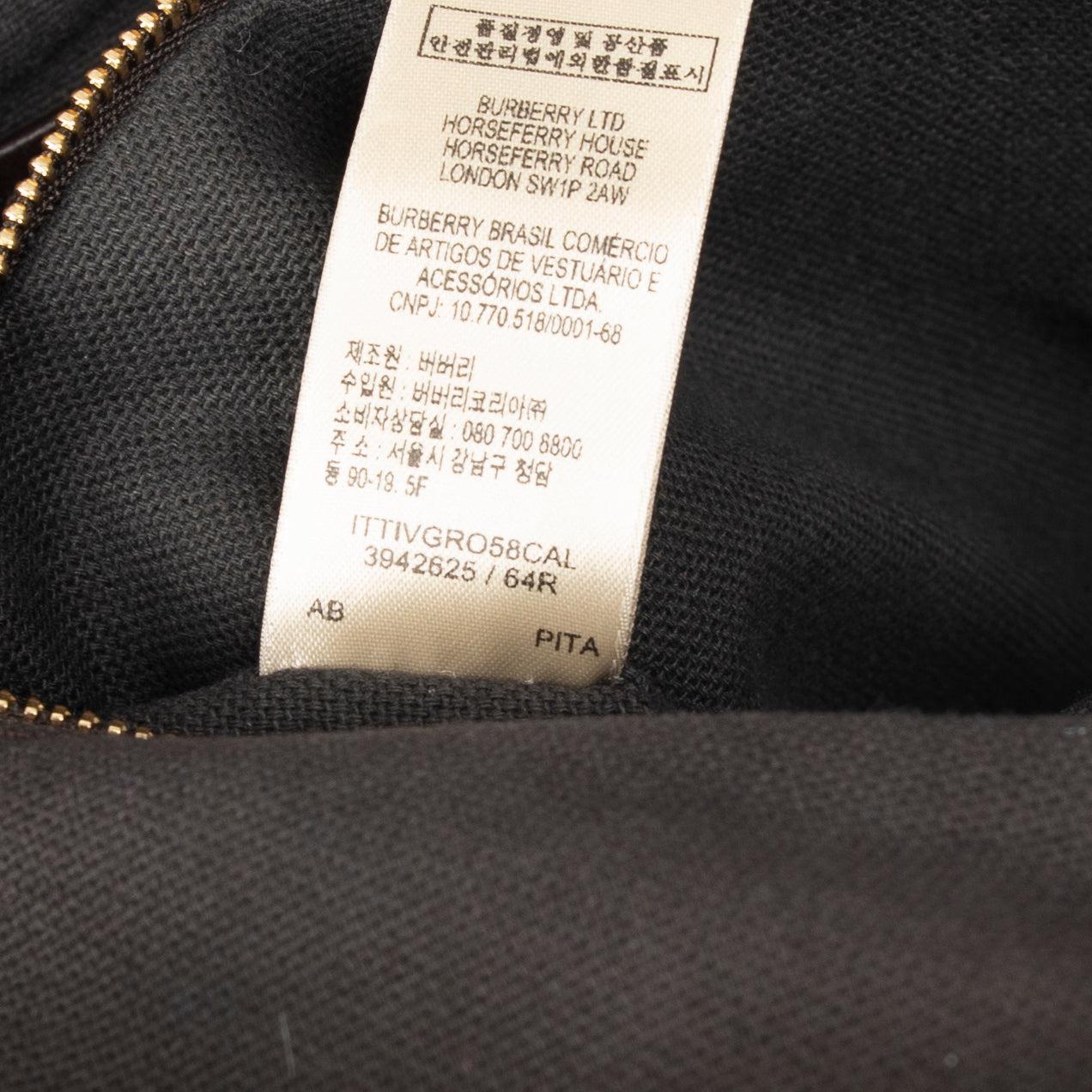 Burberry Medium Haymarket Check Primrose Tote