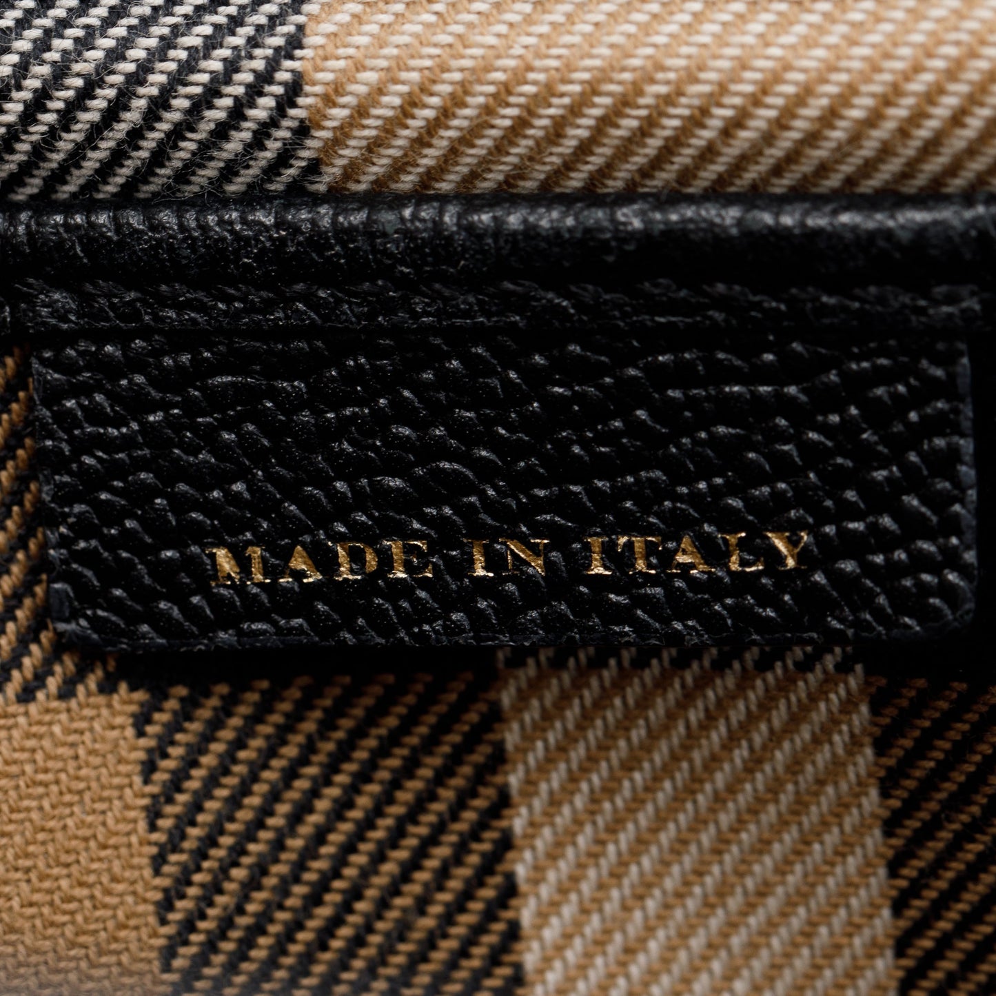 Burberry Medium Leather Buckle Tote