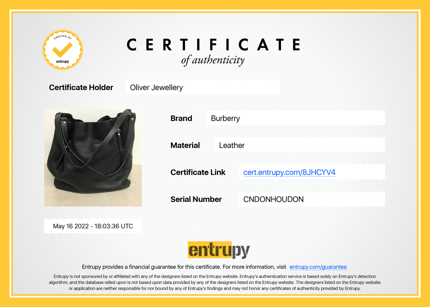 Burberry Medium Maidstone Leather & House Check Tote