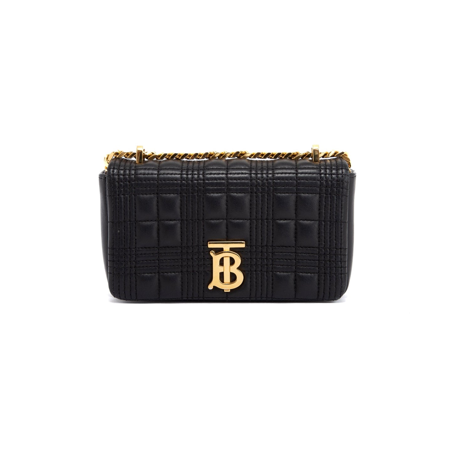 Burberry Mini Lola Quilted Leather Shoulder Bag