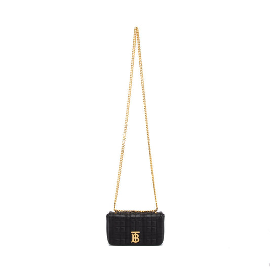 Burberry Mini Lola Quilted Leather Shoulder Bag