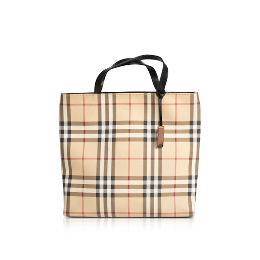 Burberry Nova Check Tote Bag