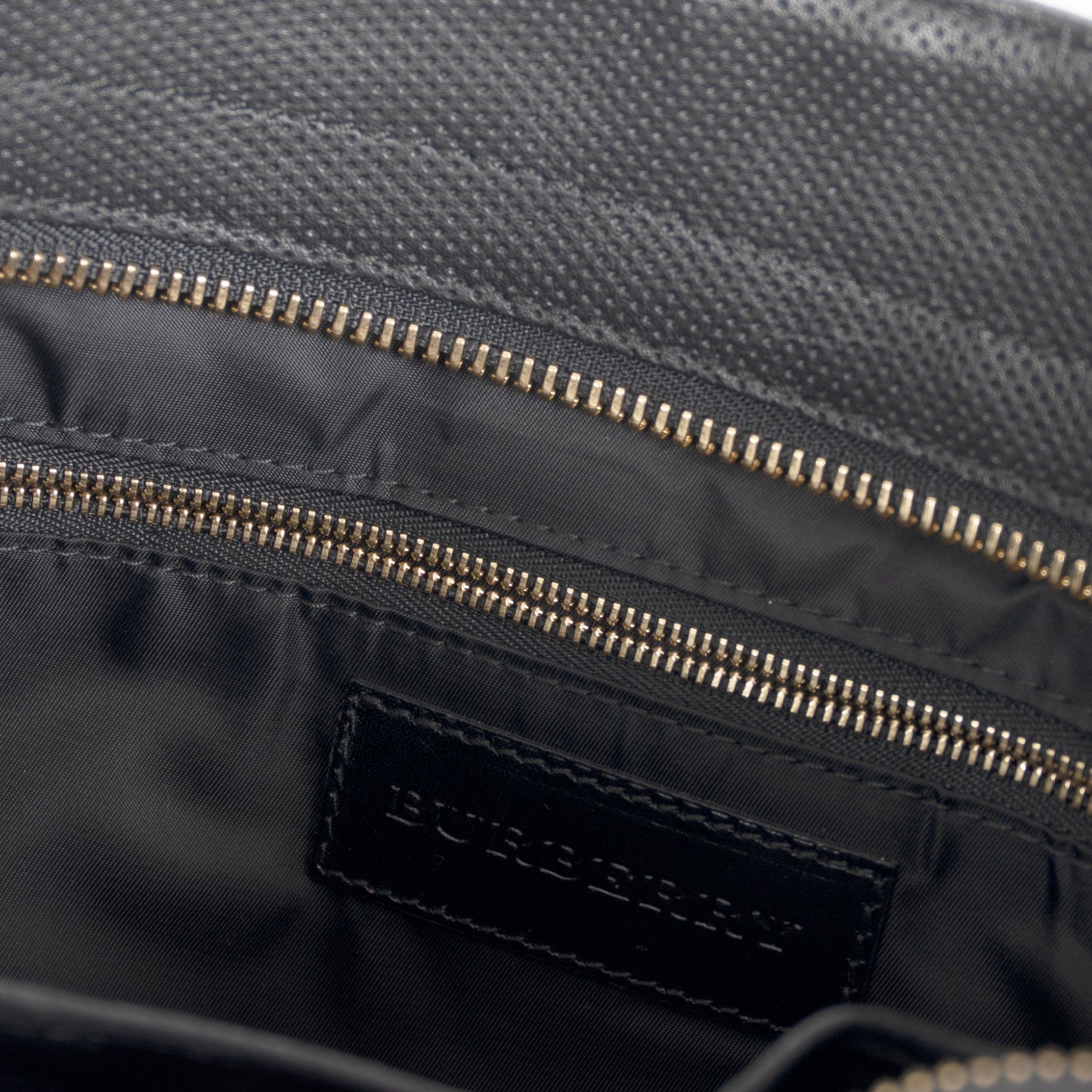 Burberry Nylon Beat Check Grafton Bag