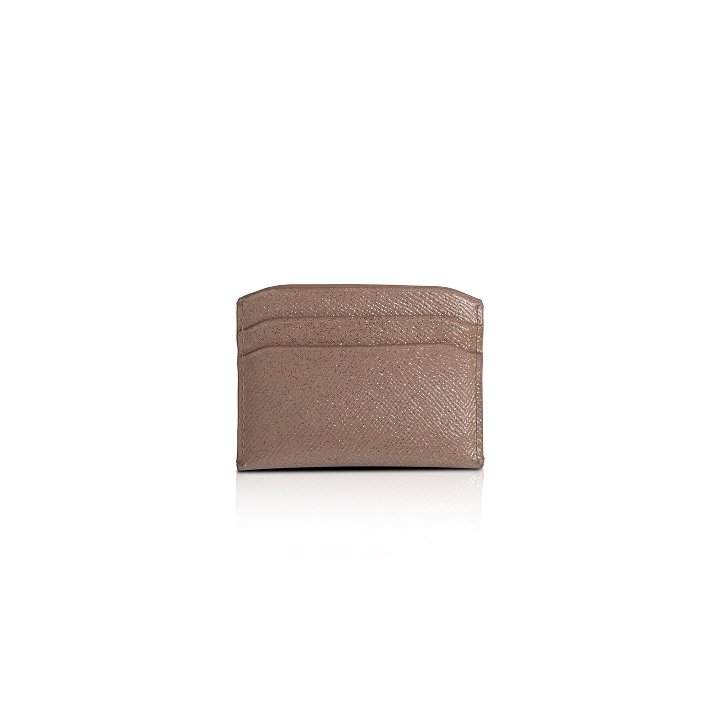 Burberry Pink Glitter Patent Leather Card Holder