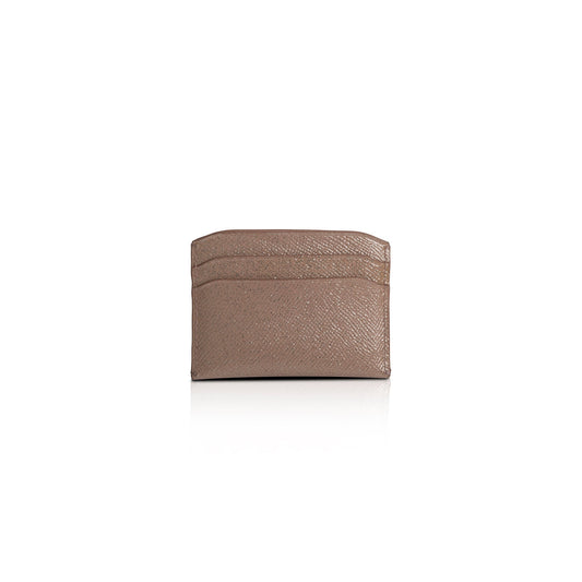 Burberry Pink Glitter Patent Leather Card Holder