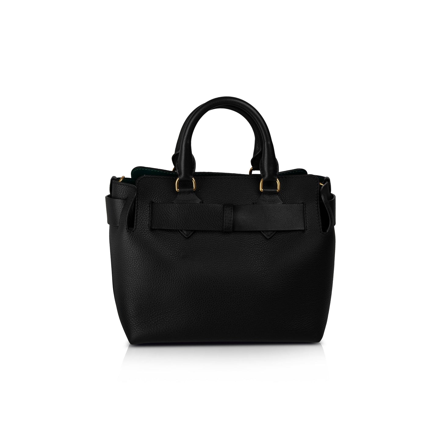 Burberry Small Leather Belt Tote