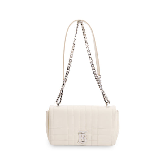 Burberry Small Lola Quilted Leather TB Shoulder Bag