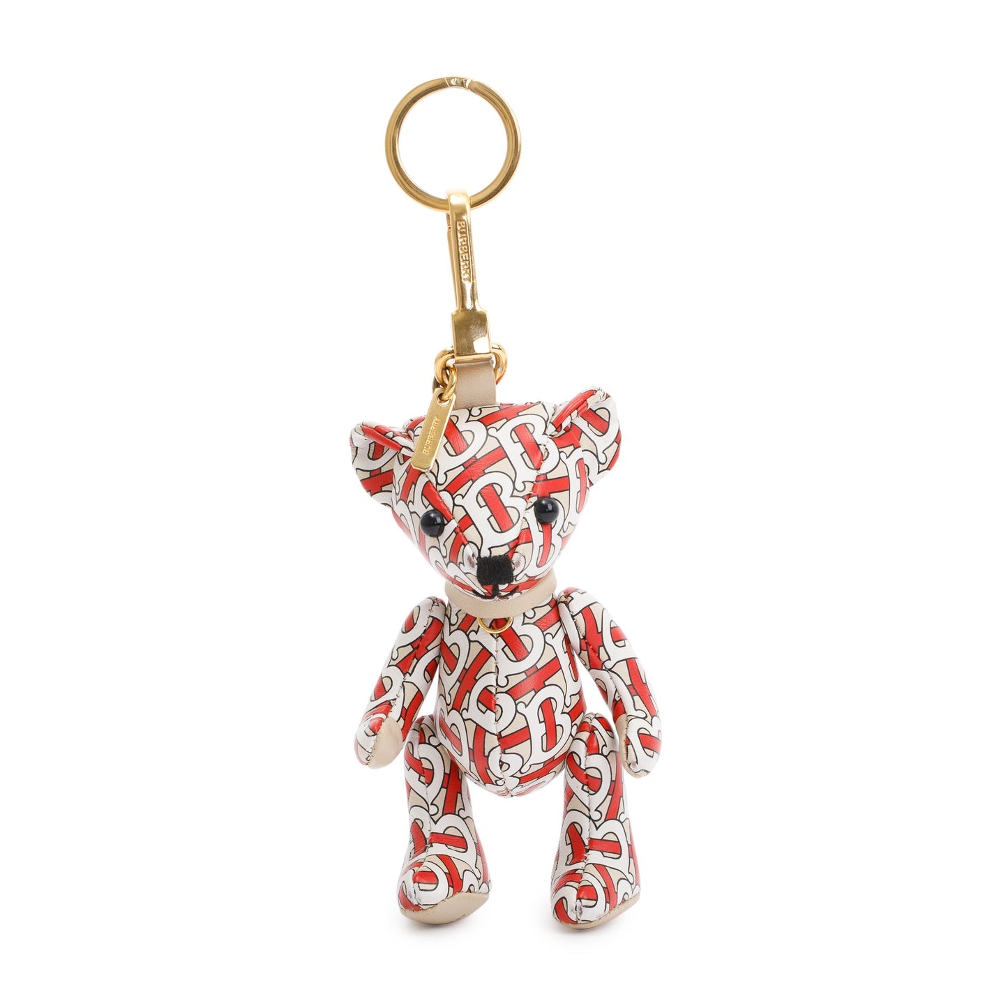 Burberry TB Monogram Leather Thomas Bear Bag Charm