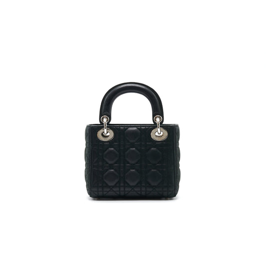Luxury Dior Lady Luxury Dior Mini Black SHW
