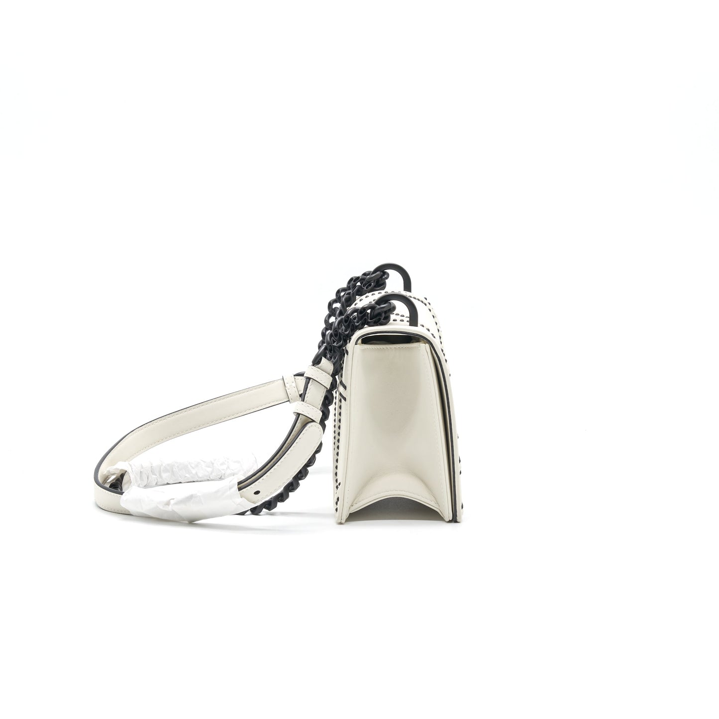Luxury Dior Small Luxury Diorama Bag Ultra Black White