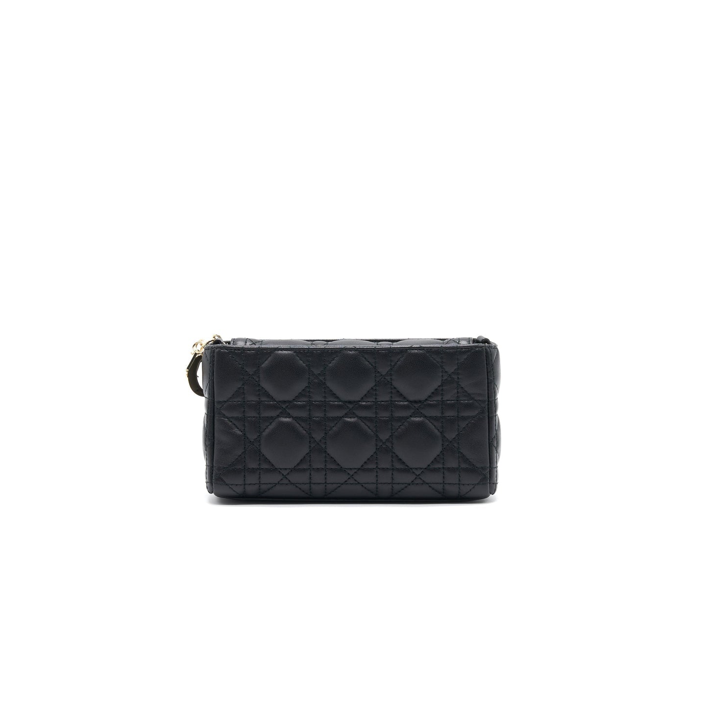Luxury Dior Leather Mini crossbody Chain Bag Black GHW