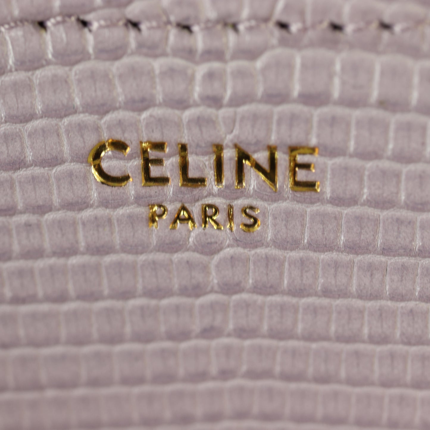 Celine Teen Triomphe Crossbody Lizard