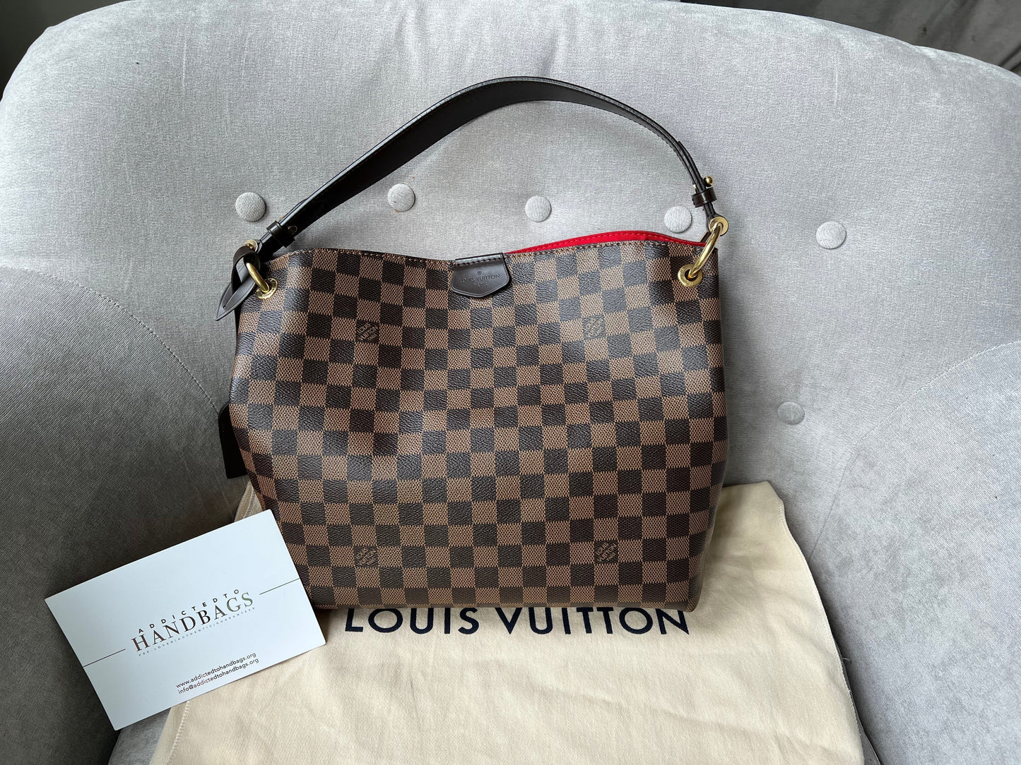 Louis Vuitton Graceful PM Damier Ebene (RRP £1,360)