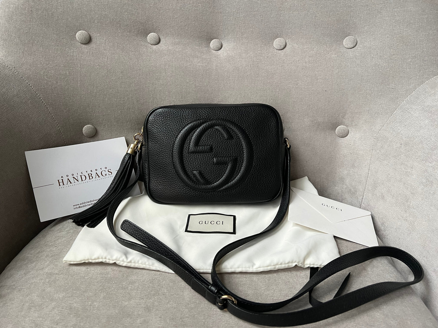 Luxury Gucci Trending 2025 Black Soho Disco