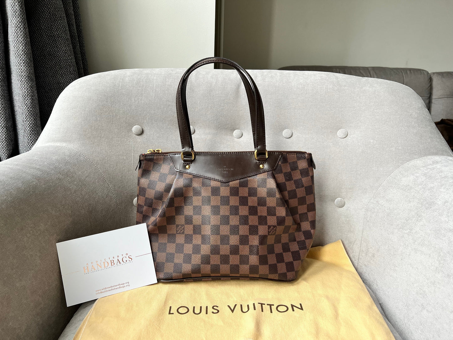 Louis Vuitton Westminster PM Tote Damier Ebene
