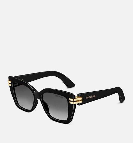 CLuxury Dior S1I Black Square Sunglasses