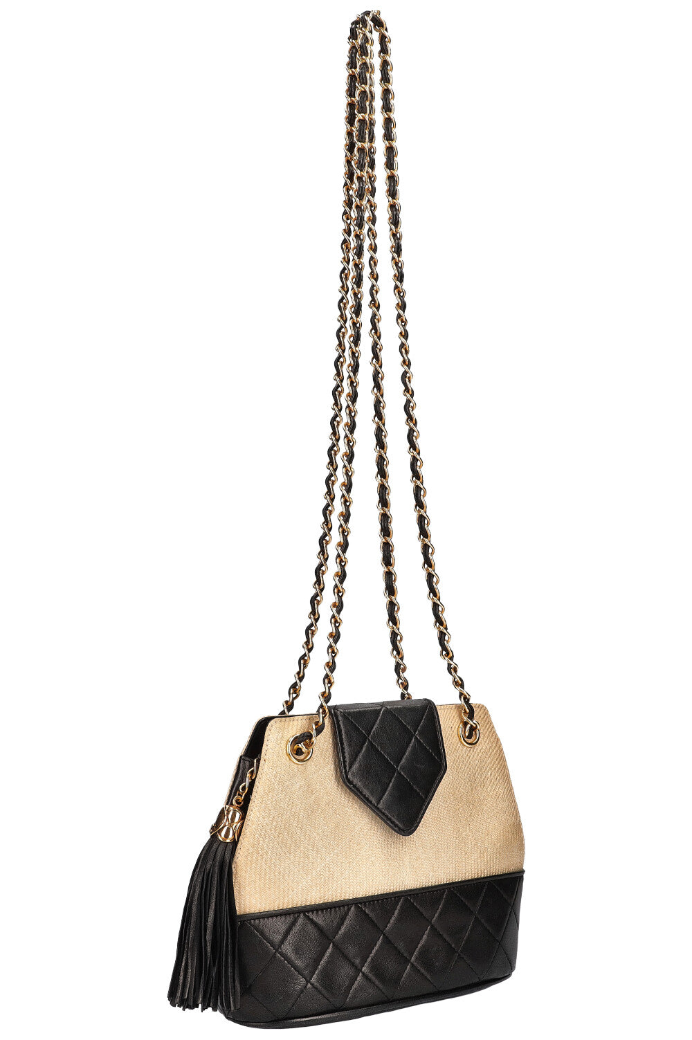 CHANEL Vintage Raffia Bag