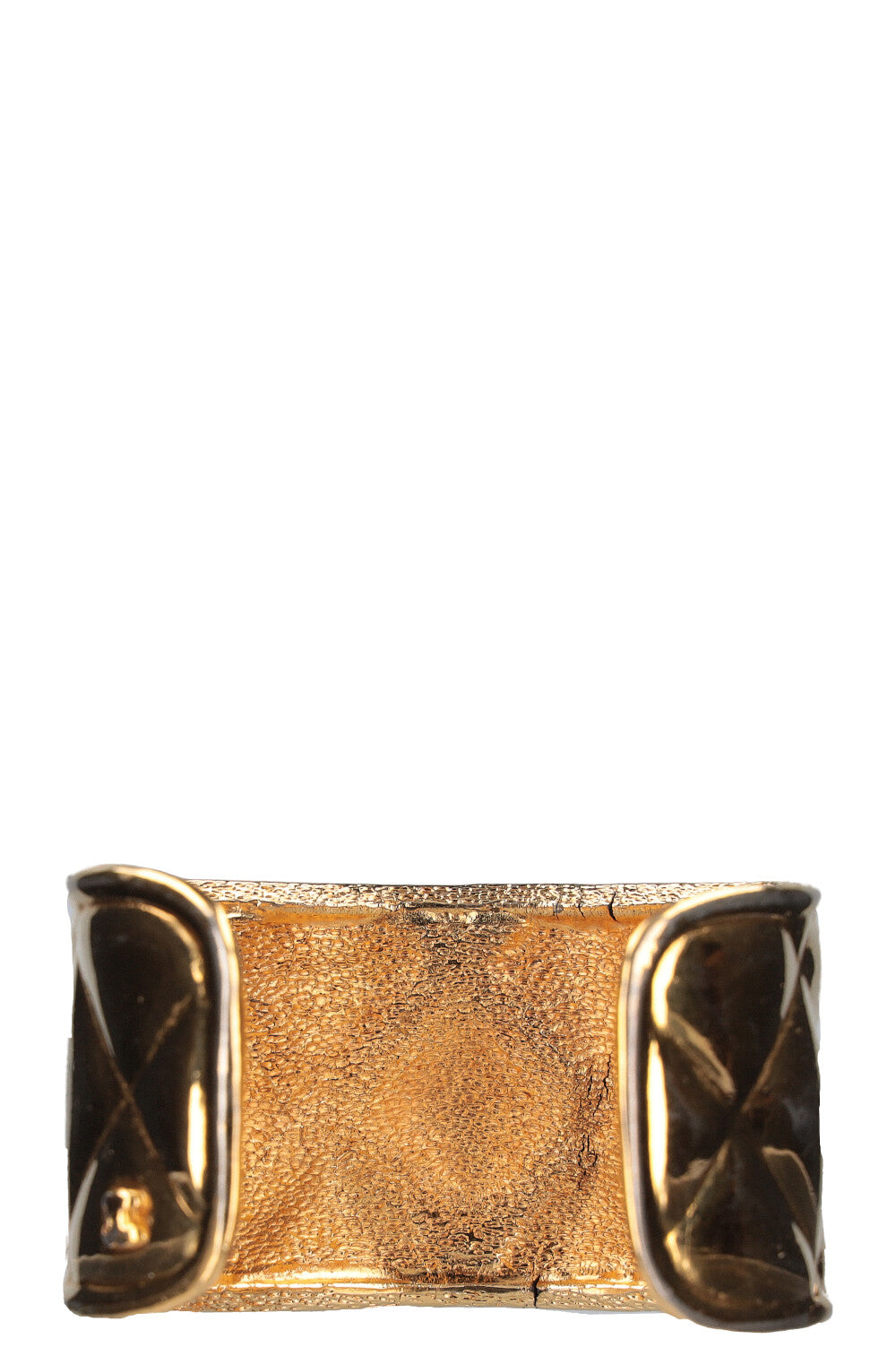 CHANEL Matelasse Cuff Gold