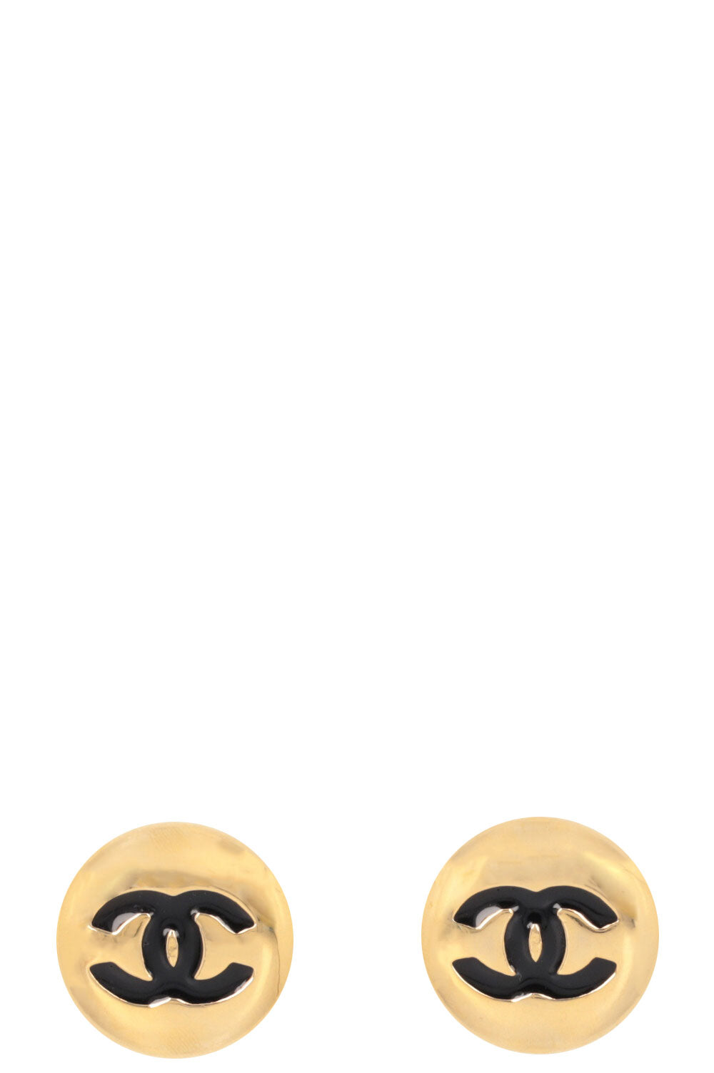CHANEL CC Vintage Earclips