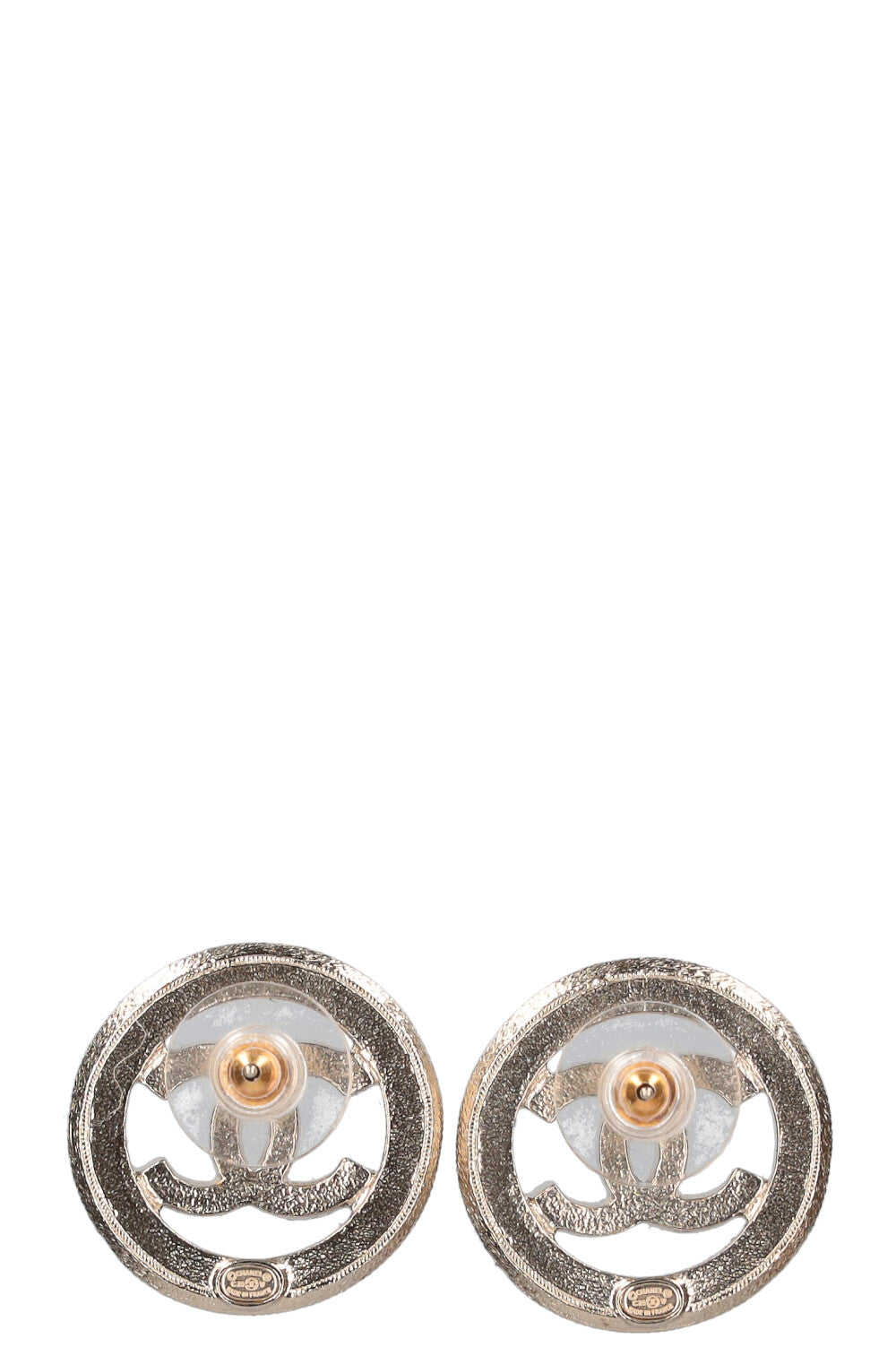 CHANEL CC Earrings Pearls C20