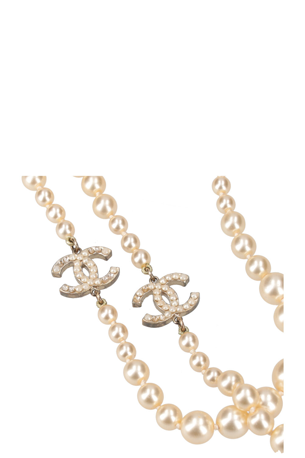 CHANEL Necklace Pearls 2005