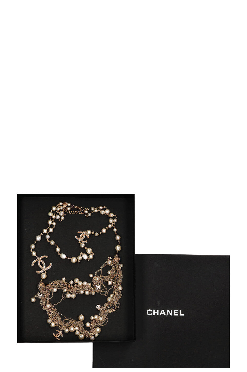 CHANEL 3 Strand Necklace Spring 2011