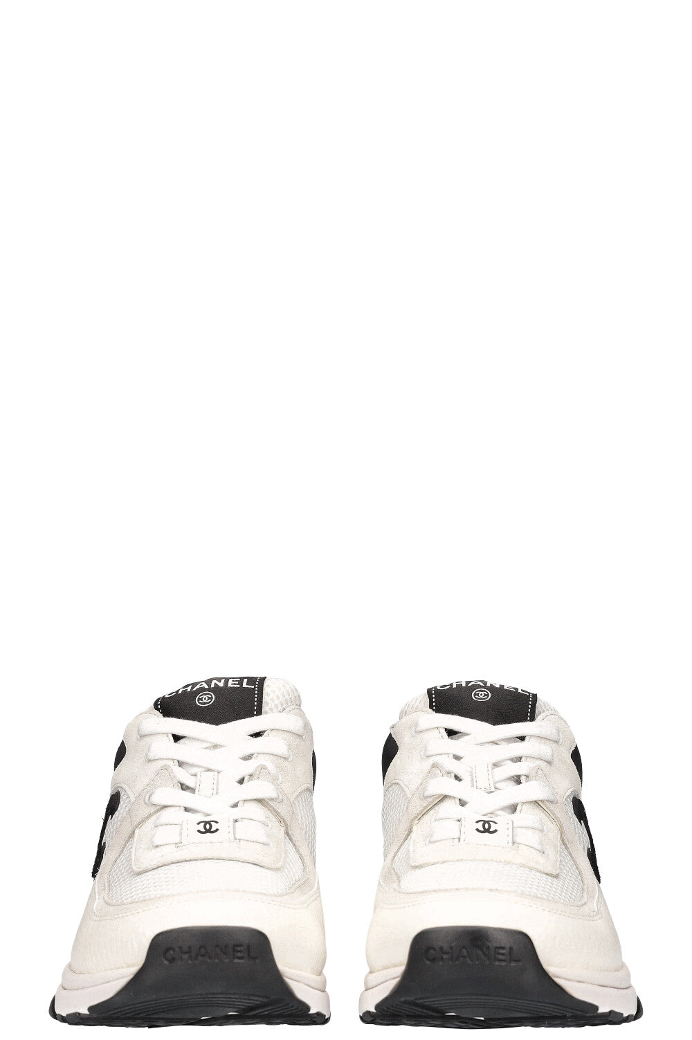 CHANEL Tennis Sneakers White