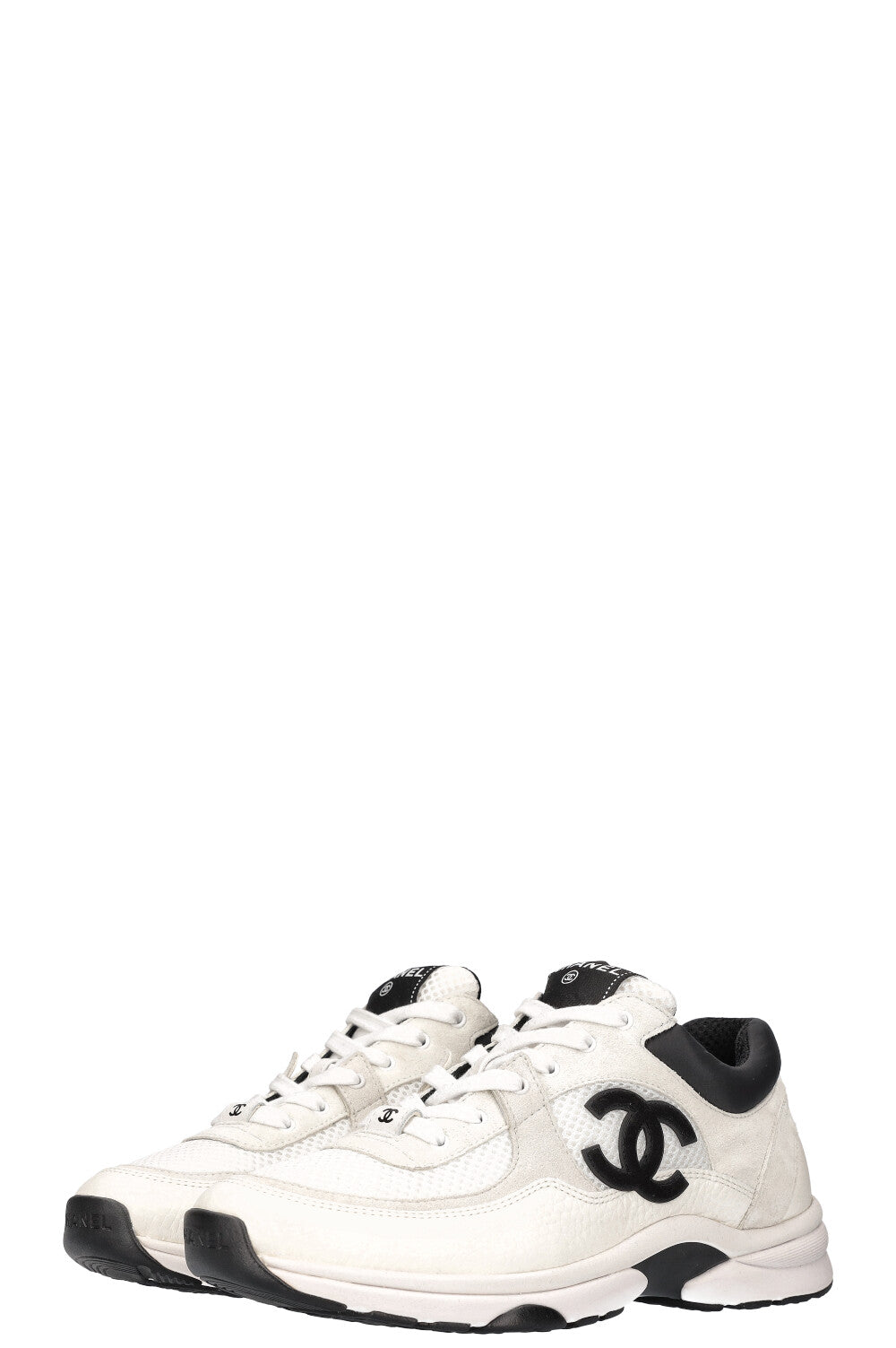 CHANEL Tennis Sneakers White