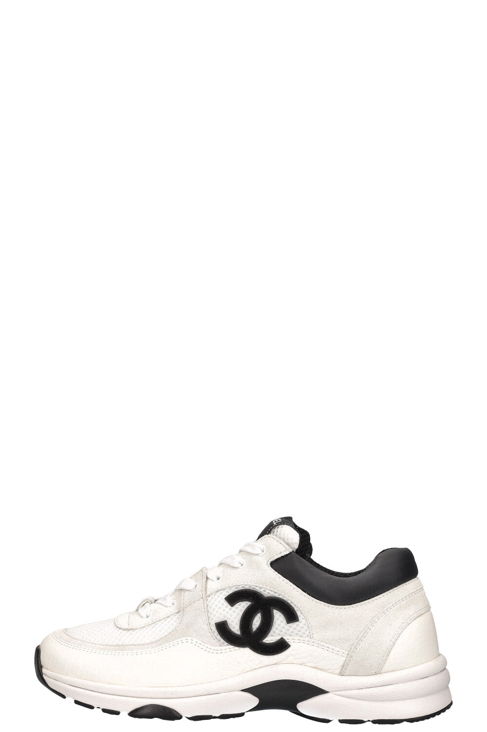 CHANEL Tennis Sneakers White
