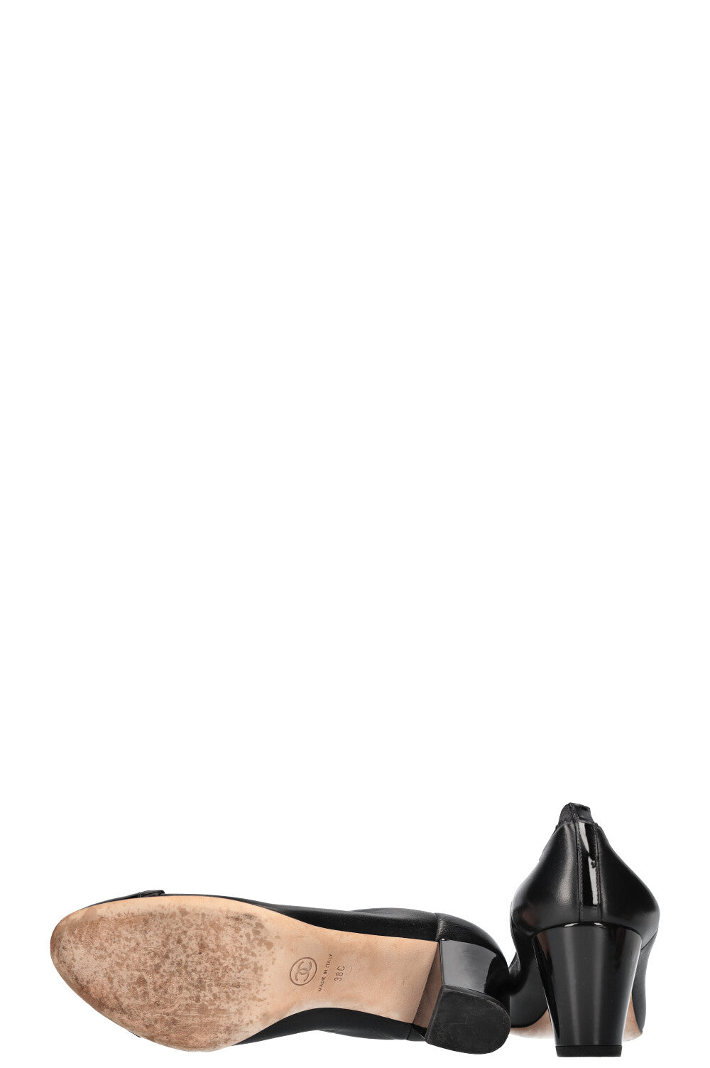 CHANEL Flex Heels Black