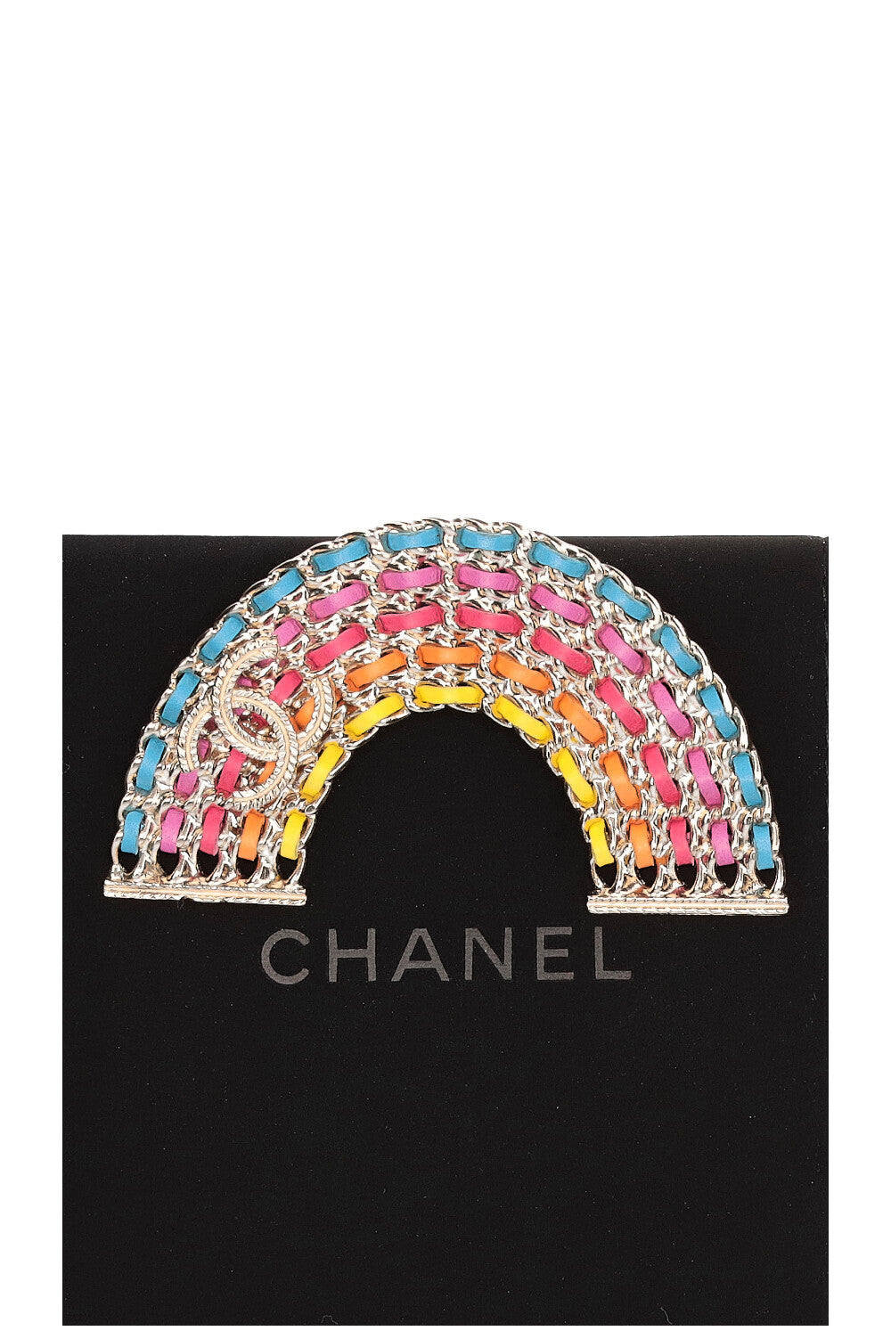 CHANEL Rainbow Brooch