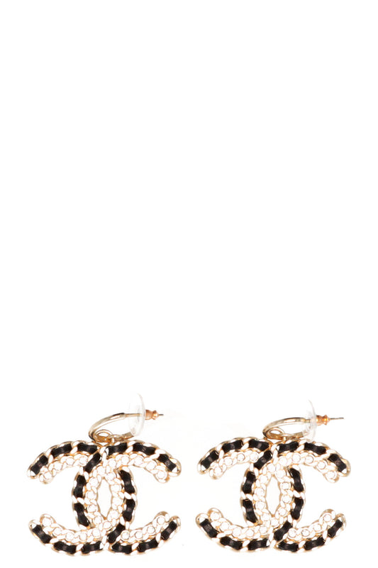 CHANEL Earrings CC Fall 2021