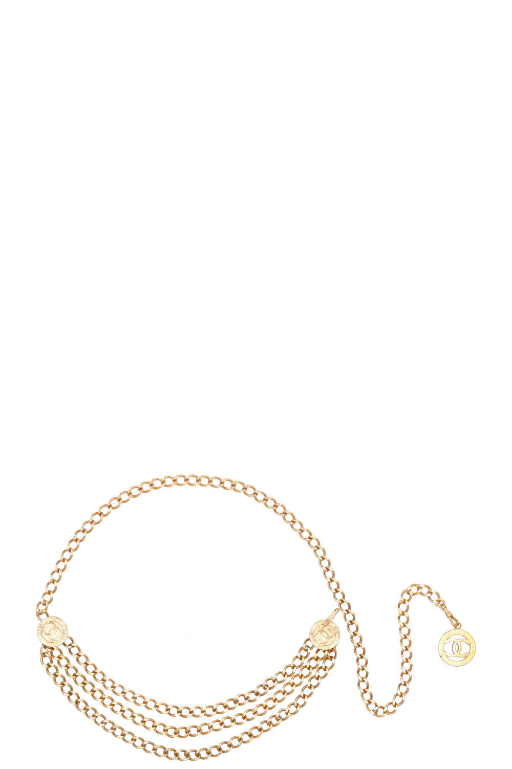 CHANEL Vintage Chain Belt