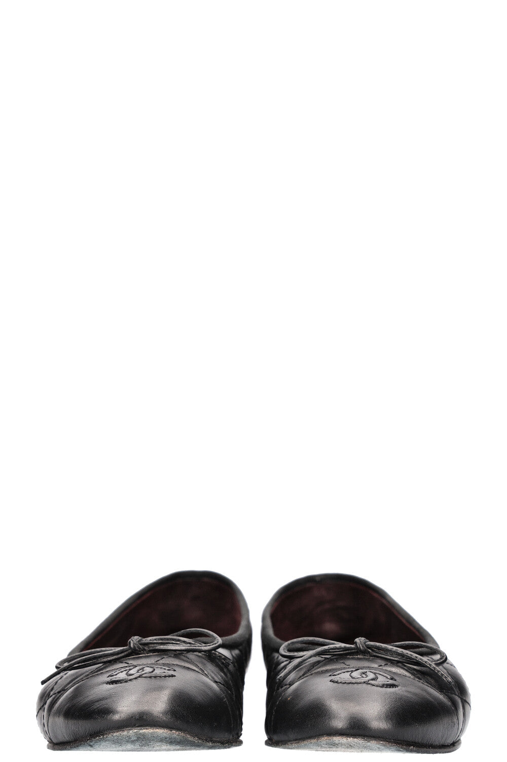 CHANEL Classic Ballet Flats Black