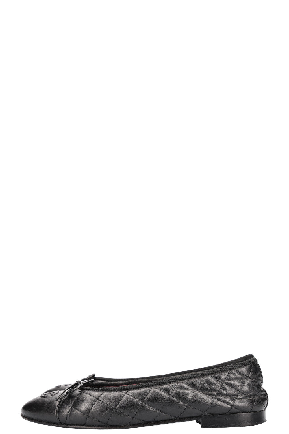 CHANEL Classic Ballet Flats Black