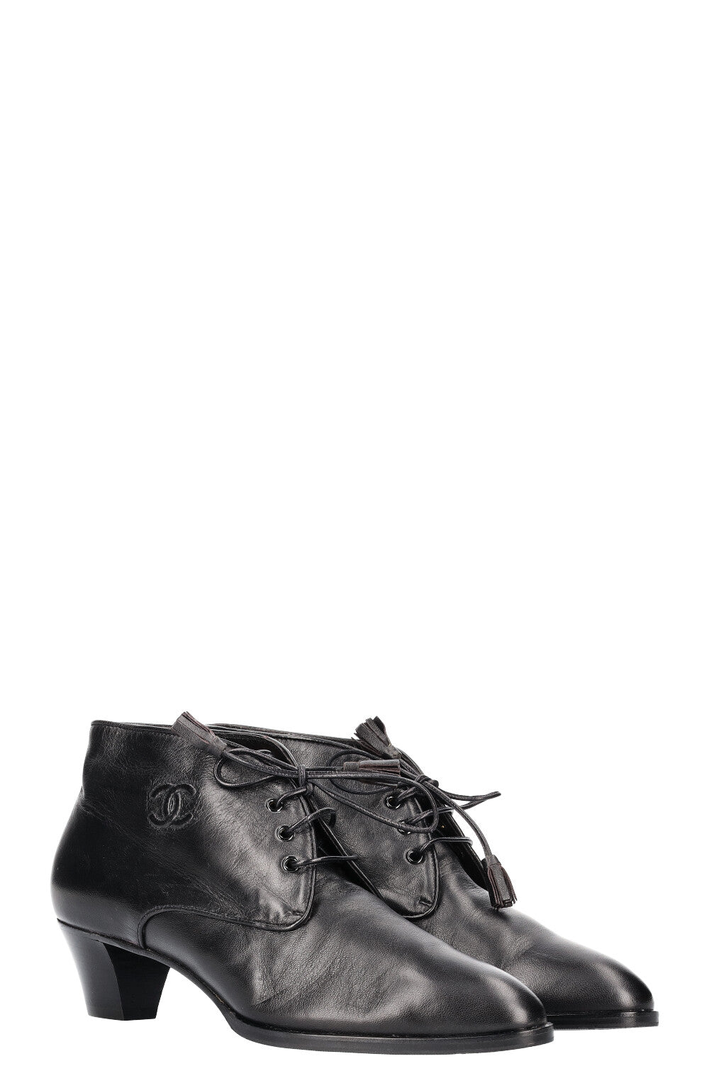 CHANEL Heels Black